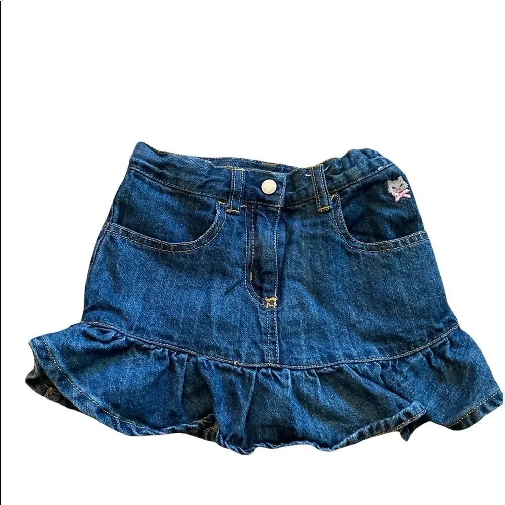 Lot of 4 Gymboree and GAP Skirts and Dress Size 5
